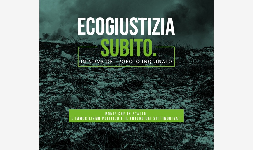 Italia inquinata: su 148.598 ettari di Sin contaminati, risanato appena il 6%